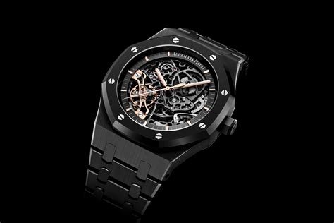 audemars piguet black ceramic skeleton.